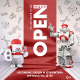 ,           OPEN  